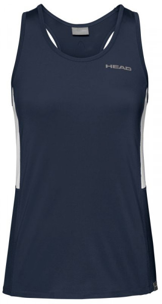 Marškinėliai moterims Head Club Tank Top W - dark blue