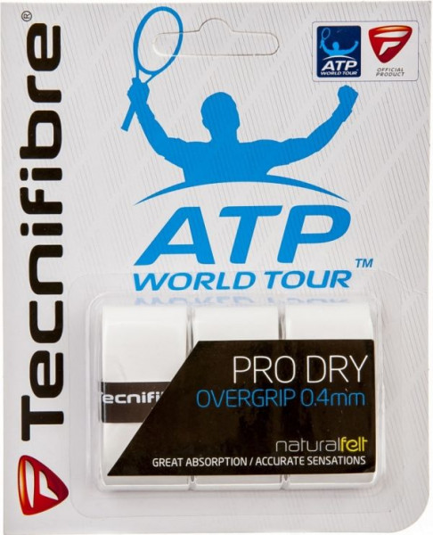  Tecnifibre Pro Dry ATP 3P - white