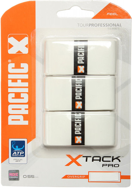 Gripovi Pacific X Tack Pro white 3P
