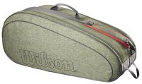 Tenis torba Wilson Team 6 PK Racket Bag - heather green Tenis torba Wilson Team 6 PK Racket Bag - heather green