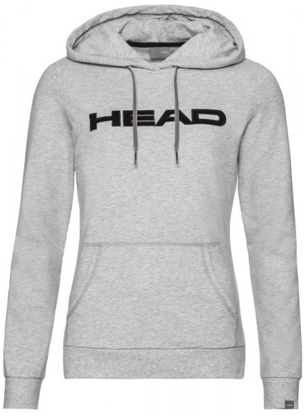 Damen Tennissweatshirt Head Club Rosie Hoodie W - grey melange/black