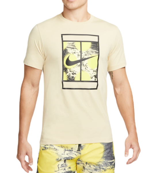T-shirt da uomo Nike Court Tennis T-Shirt - team gold
