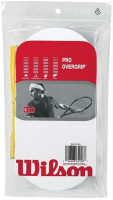 Grips de tennis Wilson Pro Overgrip 30P - white