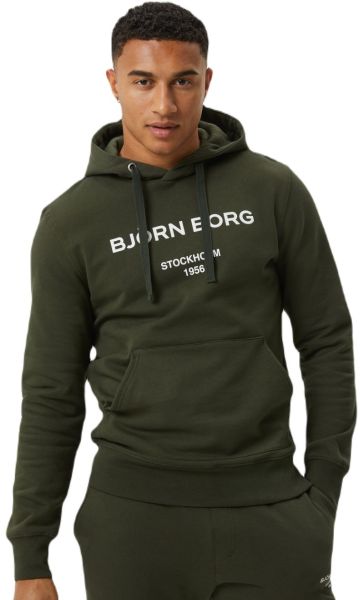 Męska bluza tenisowa Björn Borg Logo Hoodie - rosin