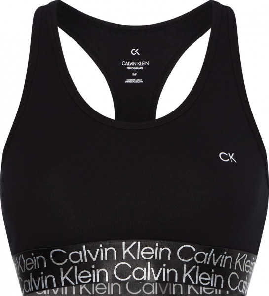 Stanik Calvin Klein Low Support Sports Bra - black