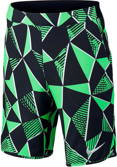  Nike Flex Ace Short AOP - electro green/black/white