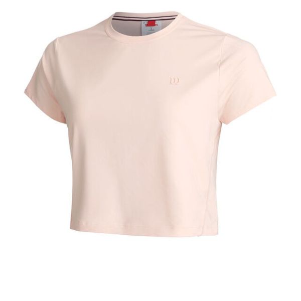 Ženska majica Wilson T-Shirt Match Point Lite - blush