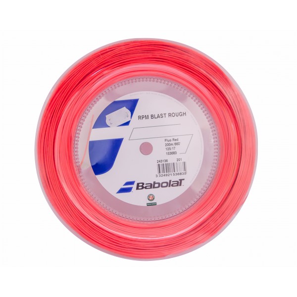 Babolat RPM Rough 200 m fluo red Tennis Zone Tennis Shop