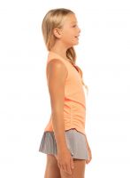 Dievčenské tričká Lucky in Love Animal Instinct Lightweight Rib Tank - peach glow Dievčenské tričká Lucky in Love Animal Instinct Lightweight Rib Tank - peach glow