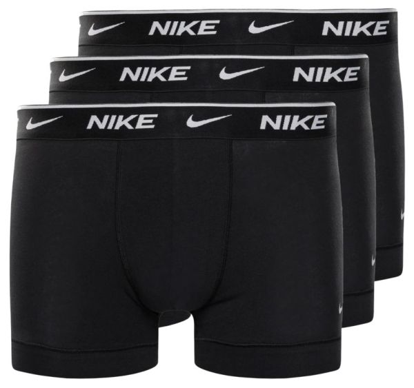 Men's Boxers Nike Everyday Cotton Stretch Trunk 3P - Black