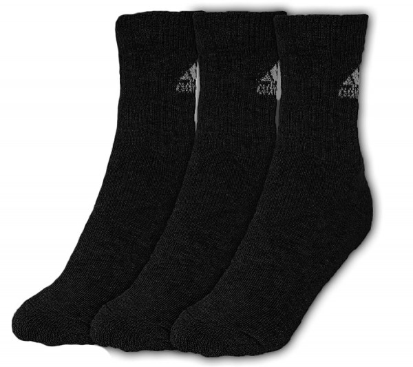 Čarape za tenis Adidas Adicrew HC 3P - black