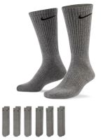 Κάλτσες Nike Everyday Cotton Cushioned Crew 6P - carbon heather/black