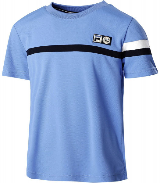 Herren Tennis-T-Shirt Fila T-Shirt Roman M - marina