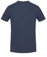 Męski T-Shirt Le Coq Sportif Bat Tee SS No.2 M - bleu nuit/tech red Męski T-Shirt Le Coq Sportif Bat Tee SS No.2 M - bleu nuit/tech red