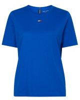 Women's T-shirt Tommy Hilfiger Regular Tape Tee - kettle blue