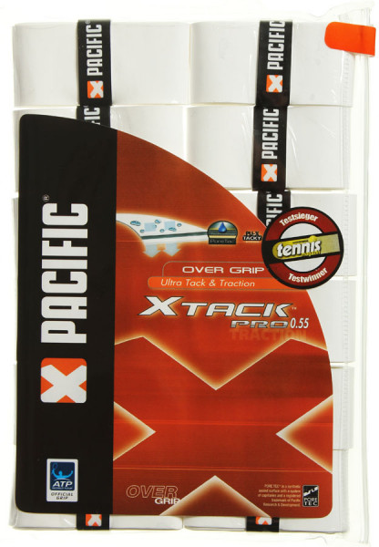 Viršutinės koto apvijos Pacific X Tack Pro (12 vnt.) - white
