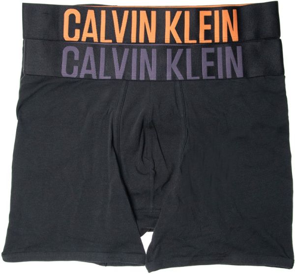 Męskie bokserki sportowe Calvin Klein Intens Power Boxer Brief 2P - b-carrot