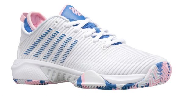Damskie buty tenisowe K-Swiss Hypercourt Supreme HB Women - white/sapphire/pink