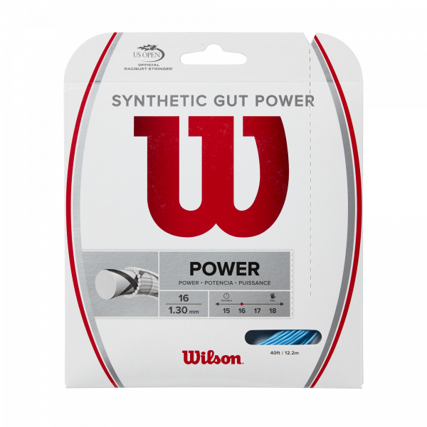  Wilson Synthetic Gut Power (12,2 m) - blue