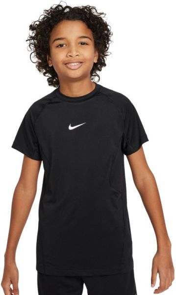 Boys' t-shirt Nike Boys Pro Dri-Fit Short Sleeve - Black