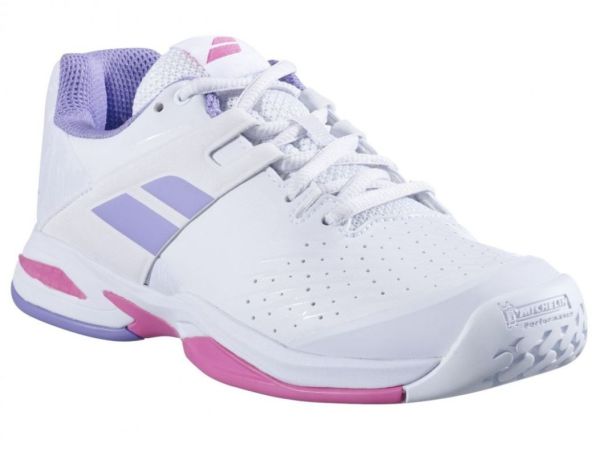 Zapatillas de tenis para niños Babolat Propulse All Court Girl - white/lavender