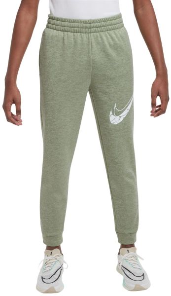 Spodnie chłopięce Nike Kids Multi Stain Repel Therm Fit - Zielony