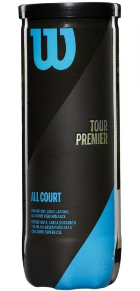 Teniso kamuoliukai Wilson Tour Premier All Court 3B