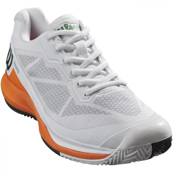 Damskie buty tenisowe Wilson Rush Pro 3.5 Clay Paris W - wht/orange tiger/black