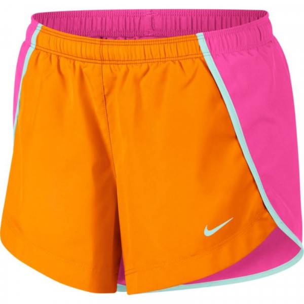 Nike Dry Short Run - orange peel/laser fuchsia/teal tint