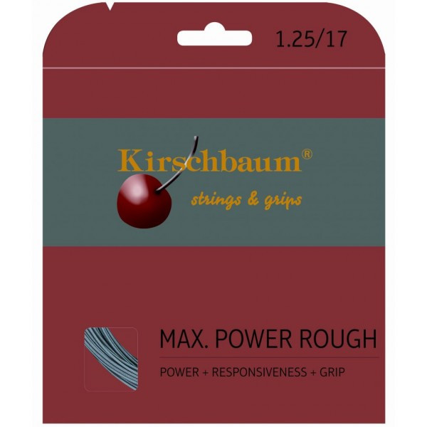 Teniska žica Kirschbaum Max. Power Rough 120 (12 m)