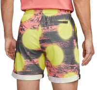Tenisa šorti vīriešiem Nike Dri-FIT Heritage Print Tennis Shorts - volt Tenisa šorti vīriešiem Nike Dri-FIT Heritage Print Tennis Shorts - volt