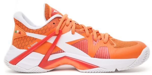 Damskie buty tenisowe Diadora B.Icon W Clay - vermillion orange/white/vermillion
