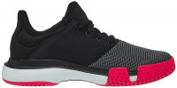 Junior cipő Adidas SoleCourt xJ - core black/hi-res yellow/shock red Junior cipő Adidas SoleCourt xJ - core black/hi-res yellow/shock red