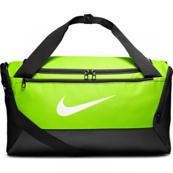 Спортна чанта Nike Brasilia Small Duffel - volt/black/white