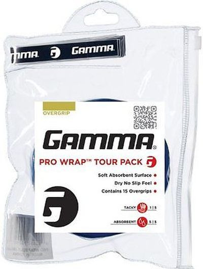 Griffbänder Gamma Pro Wrap blue 15P