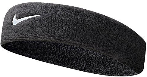 Peapael Nike Swoosh Headband - black/white