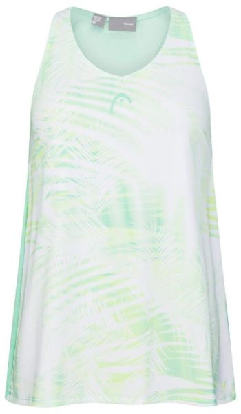 Damen Tennistop Head Agility Tech Tank Top - pastell green/print vision
