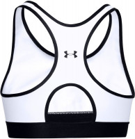 Γυναικεία Μπουστάκι Under Armour Women's Armour Mid Keyhole Graphic Sports Bra - white Γυναικεία Μπουστάκι Under Armour Women's Armour Mid Keyhole Graphic Sports Bra - white