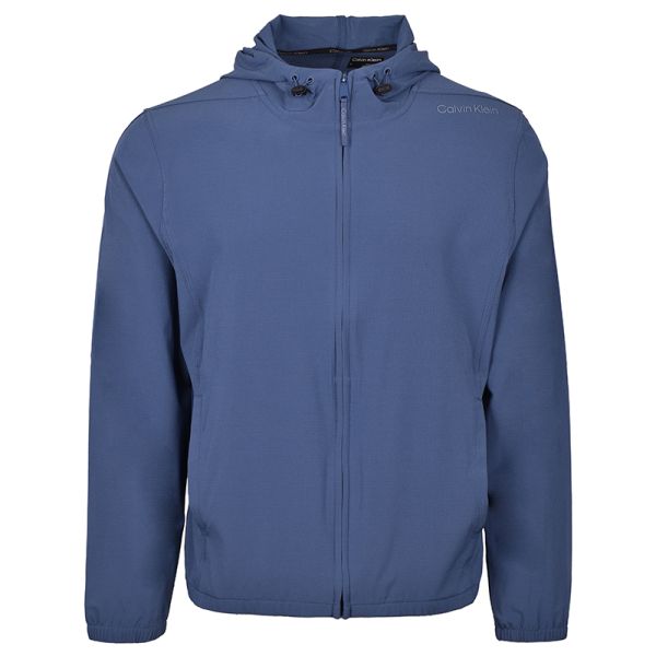 Herren Tennissweatshirt Calvin Klein WO Windjacket - crayon blue