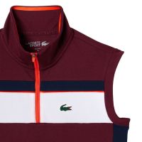Polo krekli sievietēm Lacoste Ripstop Piqué Tennis Polo - bordeaux/white/orange Polo krekli sievietēm Lacoste Ripstop Piqué Tennis Polo - bordeaux/white/orange