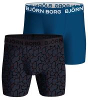 Pánske boxerky Björn Borg Performance Boxer 2P - blue/print