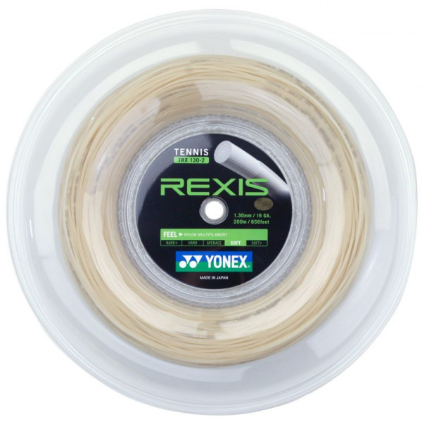 Naciąg tenisowy Yonex Rexis (200 m) - white