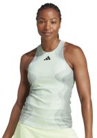 Ženska majica bez rukava Adidas Y-Tank Pro - semi green spark/grey spark Ženska majica bez rukava Adidas Y-Tank Pro - semi green spark/grey spark