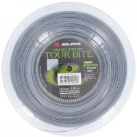 Tenisa stīgas Solinco Tour Bite (200 m) - grey