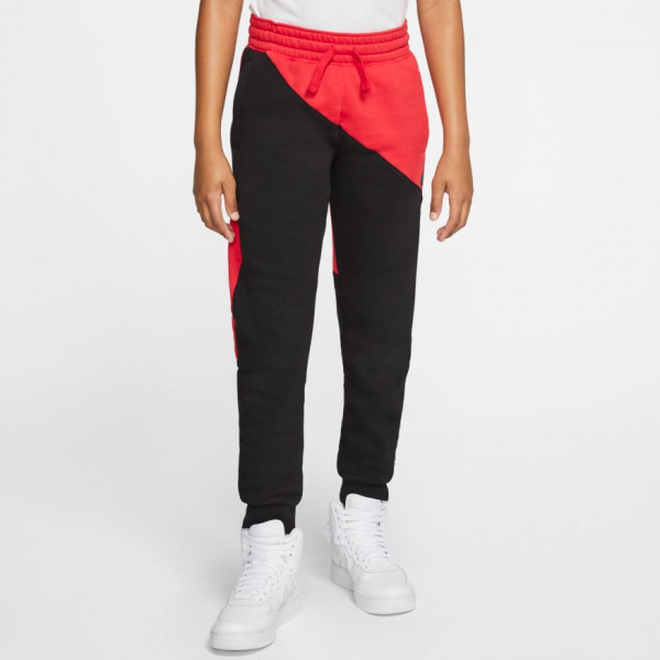 Pantaloni băieți Nike NSW Core Amplify Pant B - black/university red/black
