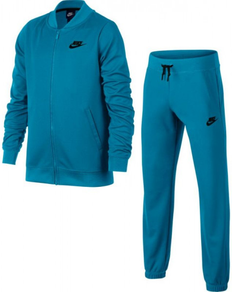  Nike NSW Track Suit Tricot - lt blue lacquer/lt blue lacquer/black