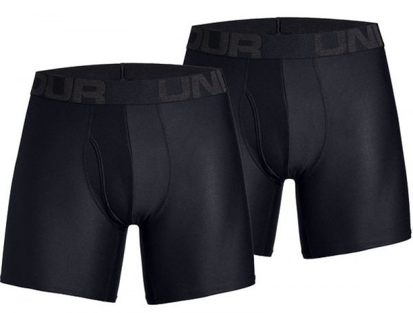  Under Armour Tech 6in 2 Pack - black