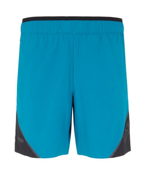Pánské tenisové kraťasy EA7 Man Woven Shorts - ocean dephts