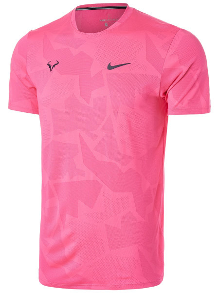  Nike Court Aeroreact Top SS Rafa - digital pink/gridiron