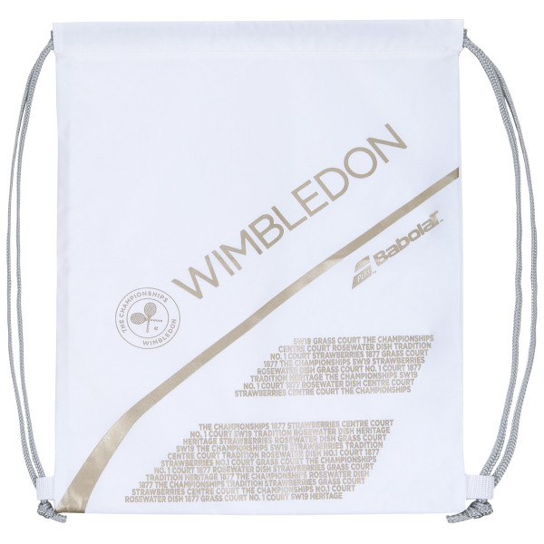  Babolat Gym Bag Wimbledon - white/gold